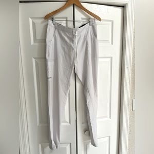 Sketchers White scrub pants. Large